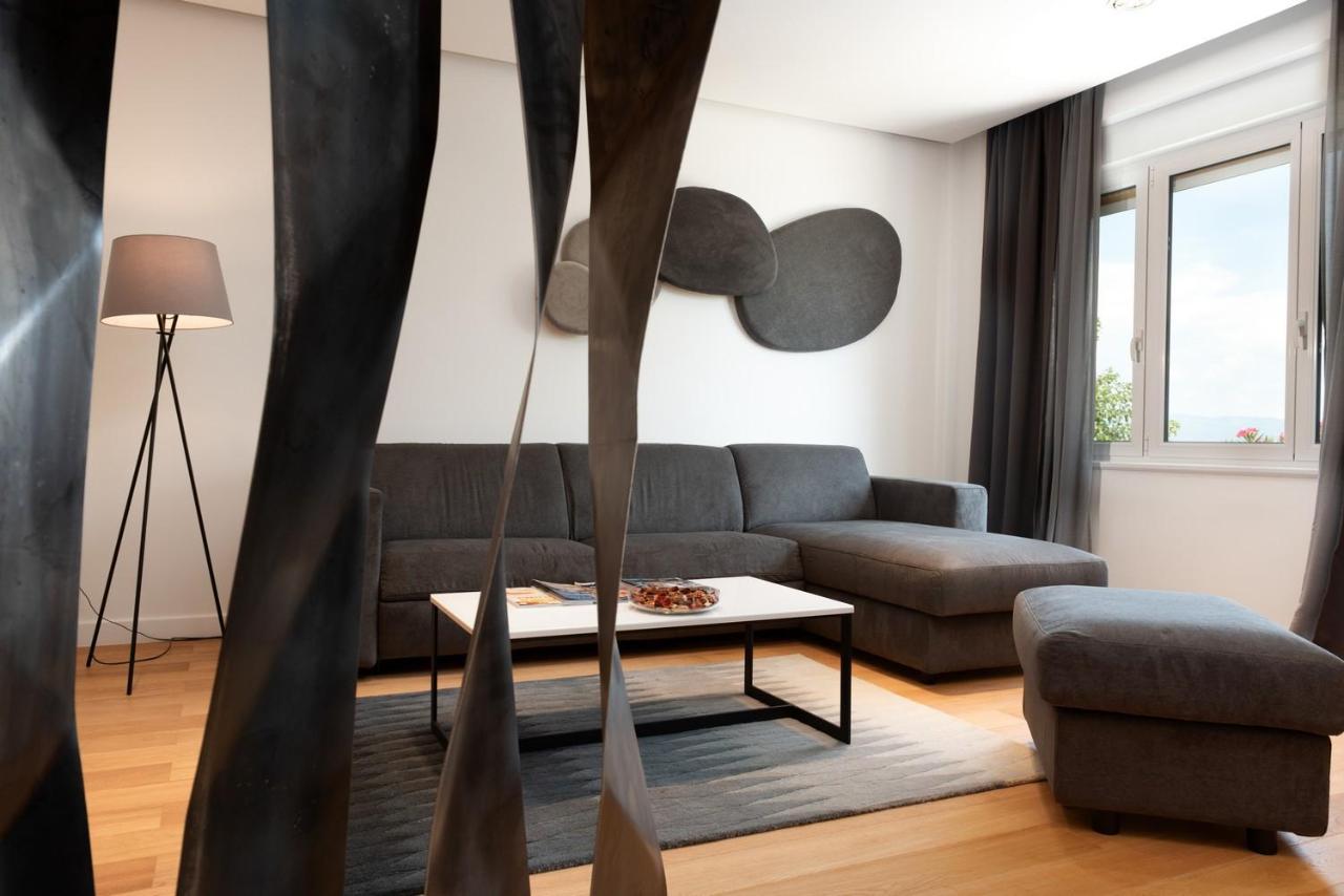 Beachfront Apartment Rosa Del Mar Jardin Mošćenička Draga エクステリア 写真