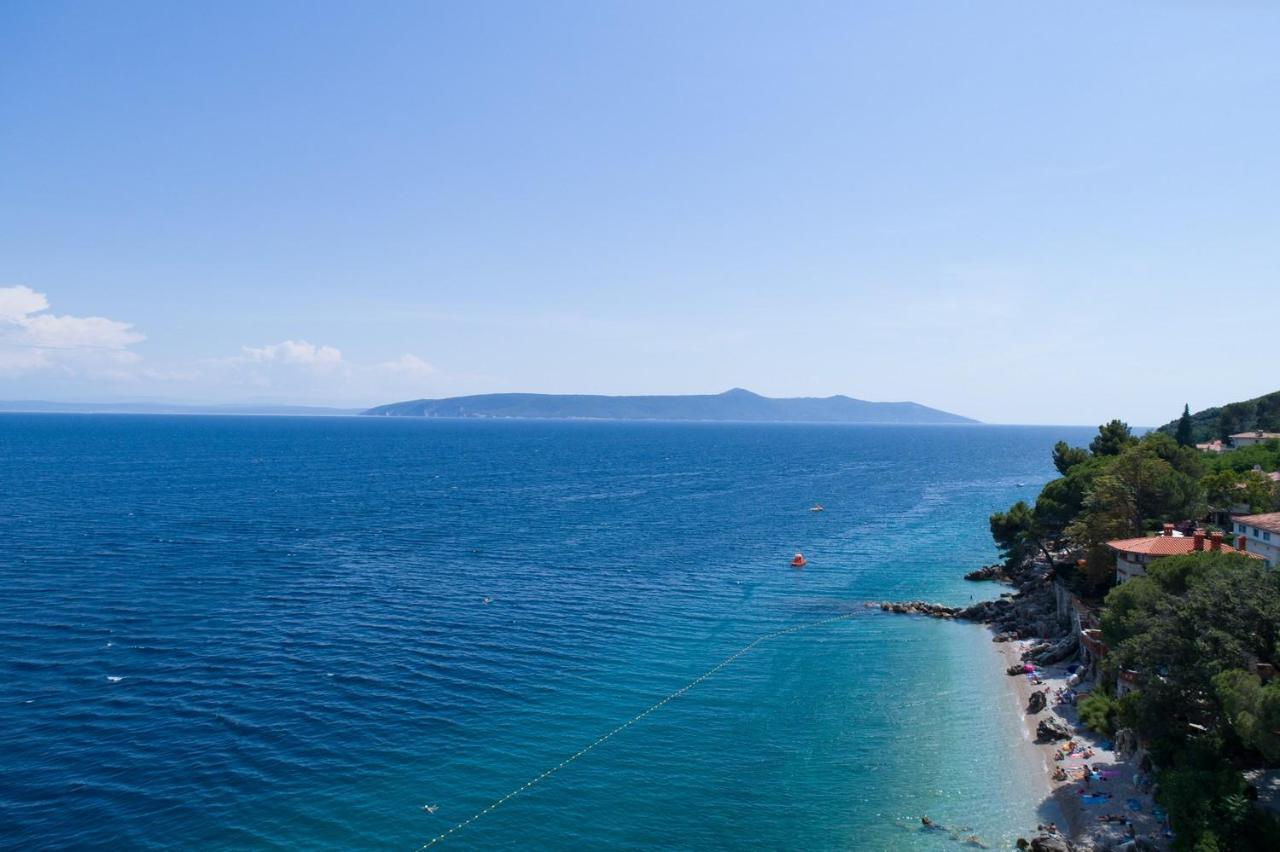 Beachfront Apartment Rosa Del Mar Jardin Mošćenička Draga エクステリア 写真