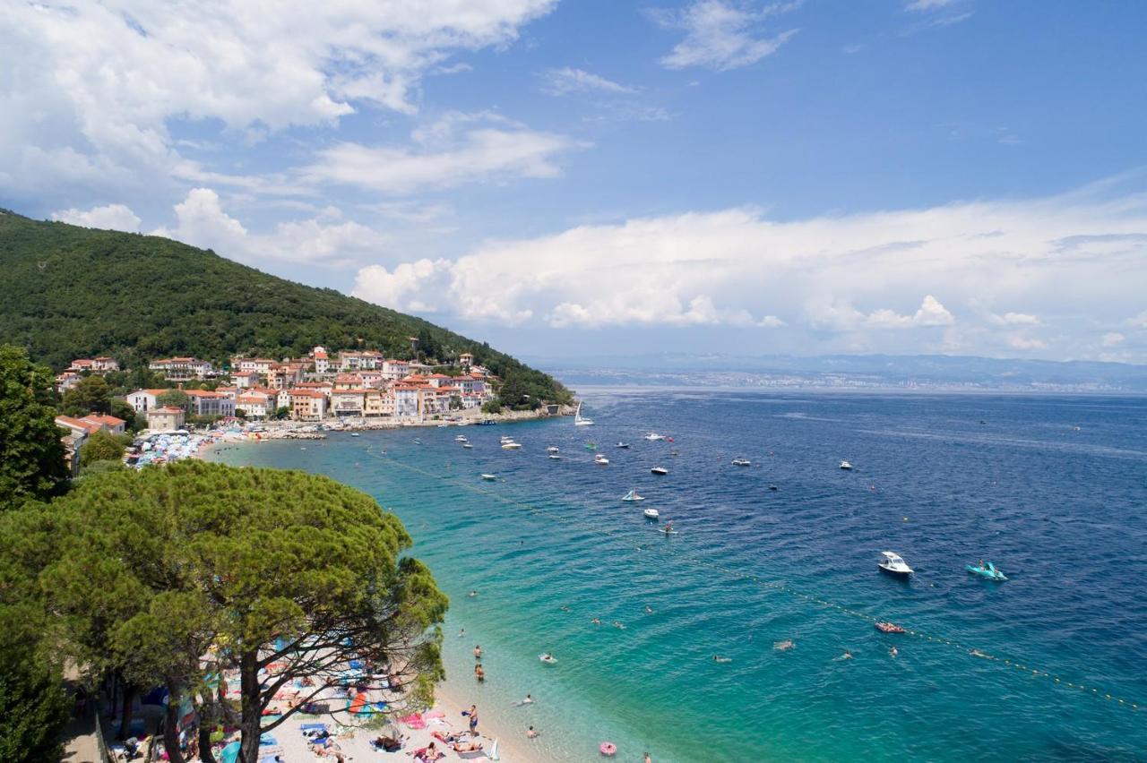 Beachfront Apartment Rosa Del Mar Jardin Mošćenička Draga エクステリア 写真